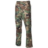 Полевые брюки армии США, с заплатками, цвет камуфляж лес