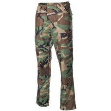 Полевые брюки армии США, с заплатками, цвет камуфляж лес