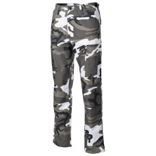 Полевые брюки армии США, с заплатками, цвет городской камуфляж