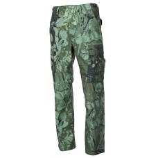 Полевые брюки армии США с заплатками на коленях, зеленые