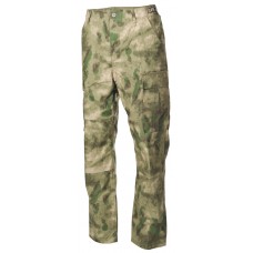 Американские полевые брюки BDU, зеленый камуфляж HDT