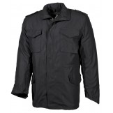 Американская полевая куртка M65, с молнией, черная