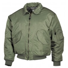 Американская пилотная куртка, зеленая