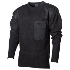 Пуловер Бундесвера, 100% акрил, черный