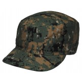 Американская армейская кепка, лесной камуфляж