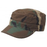 Американская армейская кепка, лесной камуфляж