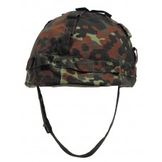 Американский пластиковый шлем с тканевым покрытием, камуфляж