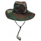 Шляпа с ремешком для подбородка, лесной камуфляж