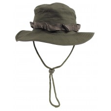 Американская шляпа с ремешком для подбородка, зеленая