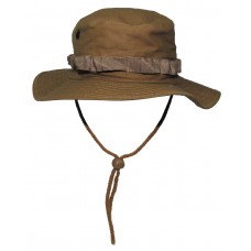 Американская шляпа с ремешком для подбородка, цвет койот
