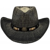 Ковбойская шляпа черно-коричневого цвета, Техас