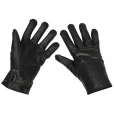 Кожаные перчатки Бундесвер, черные