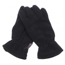 Флисовые перчатки черного цвета