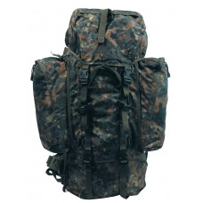 Рюкзак с 2 съемными боковыми карманами, Flecktarn