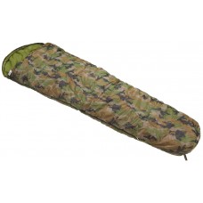 Спальный мешок , лесной камуфляж, подкладка 450 г/кв.м, полиэстер