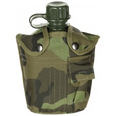 Американская пластиковая армейская фляга, 1 л , нейлоновый чехол