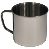 Чашка, из нержавеющей стали, 9,5 х 9 см, 0,5 мл