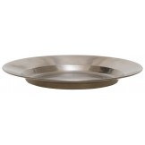 Глубокая тарелка, из нержавеющей стали, 22 см в диаметре
