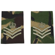 Британские погоны старшего сержанта, цвет DPM, 10 пар